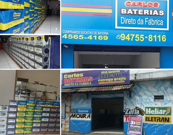 Loja de Baterias Automotivas em Osasco