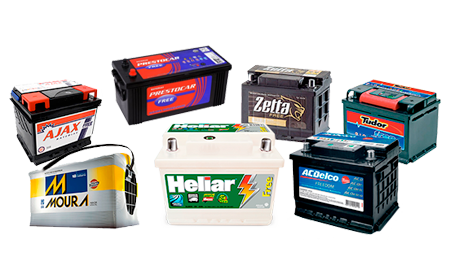 Entrega e Instalação de Baterias Automotivas 24 horas